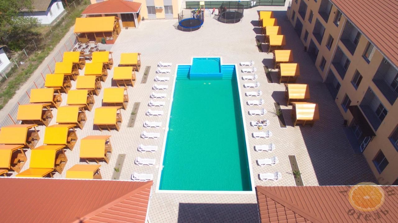 Apelsin Hotel Kobleve Exterior foto